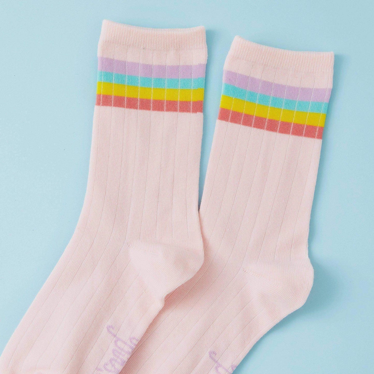 Pastel Rainbow Socks