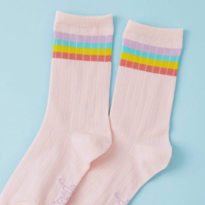 Pastel Rainbow Socks