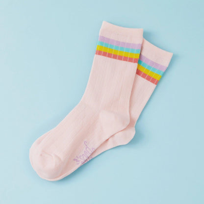 Pastel Rainbow Socks