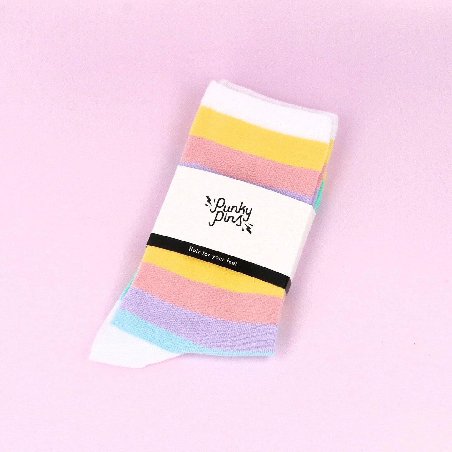 Pastel Rainbow Socks