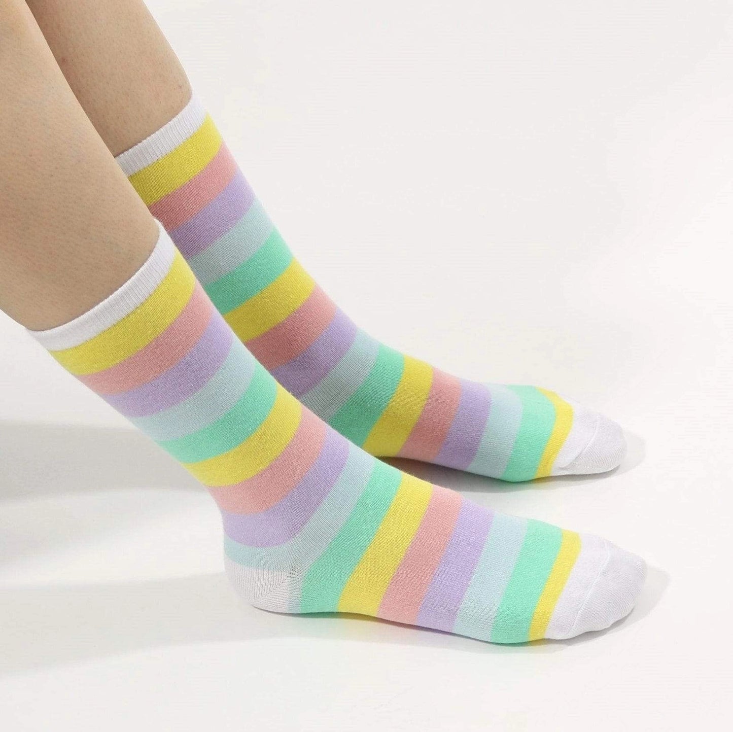 Pastel Rainbow Socks
