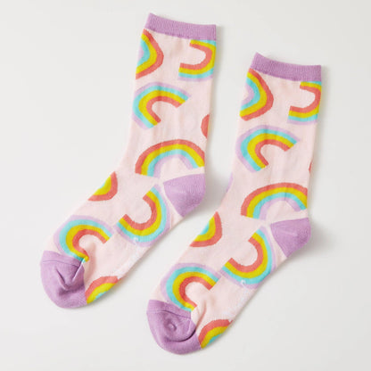 Pastel Rainbow Socks