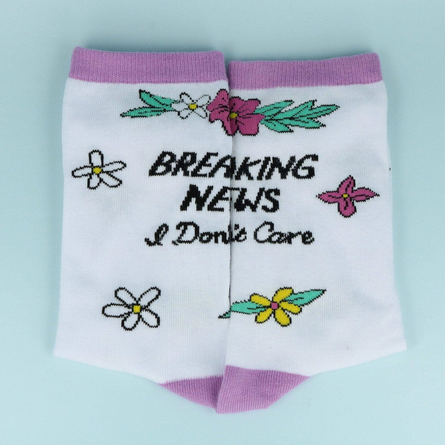 Sassy Quote Statement Socks